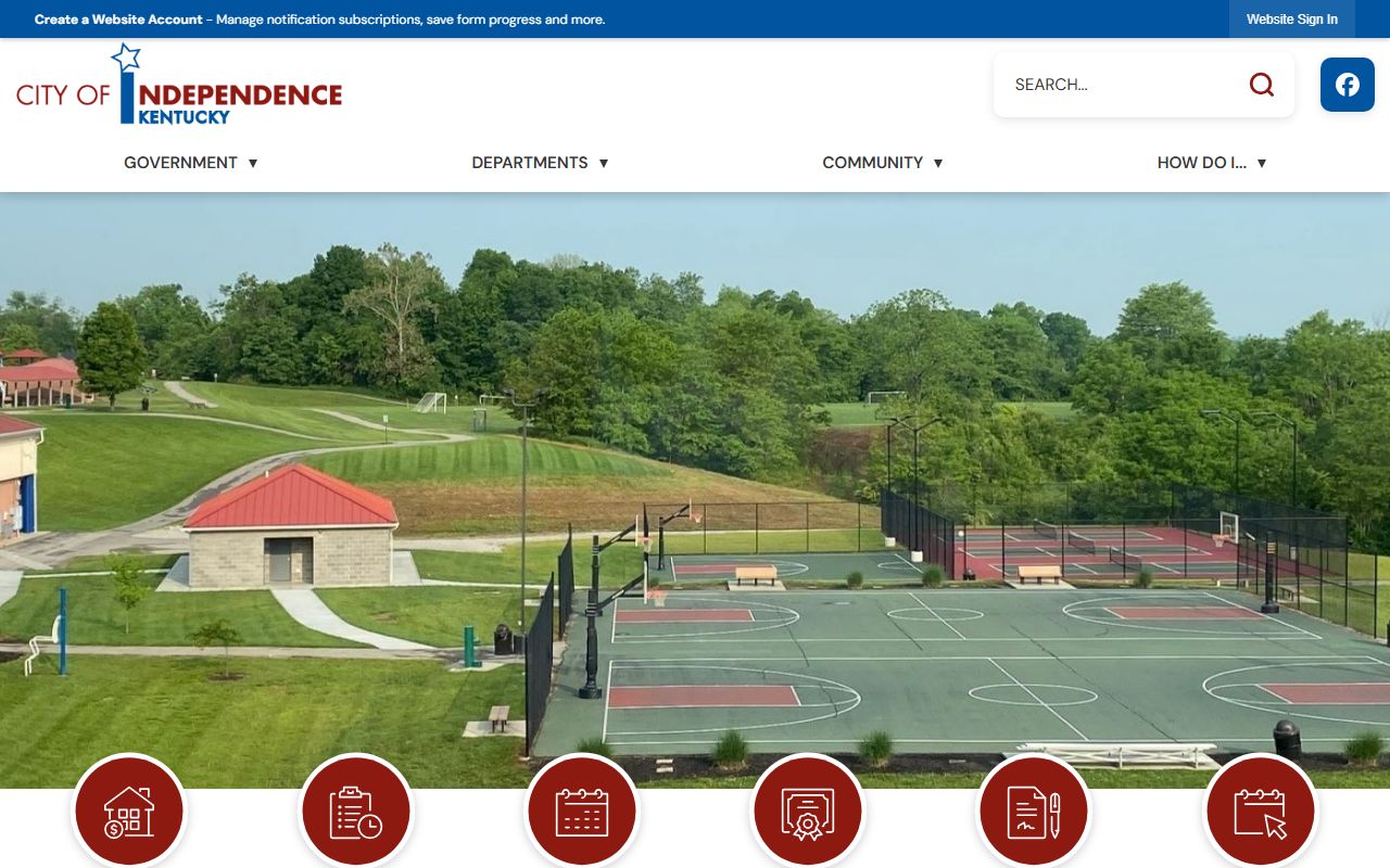 Independence Kentucky city hall and genealogy records location