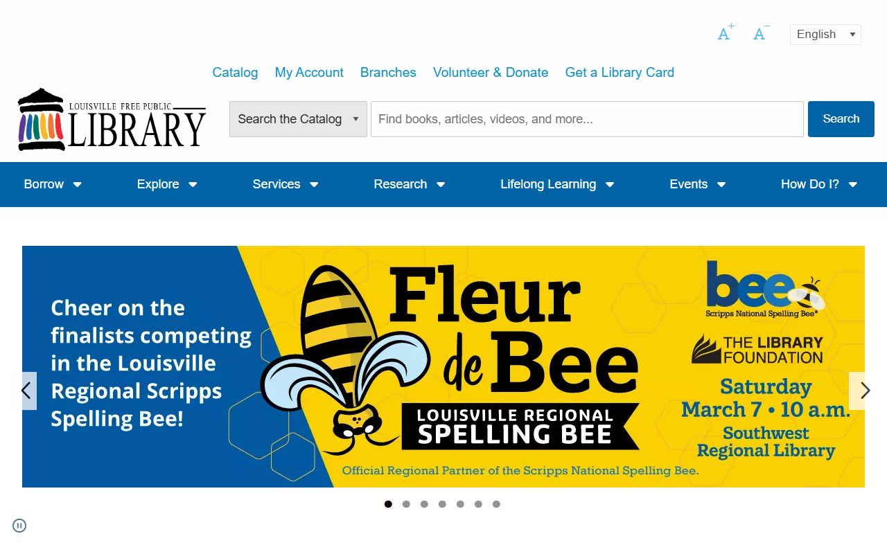 Louisville Free Public Library Kentucky History and Genealogy Collection