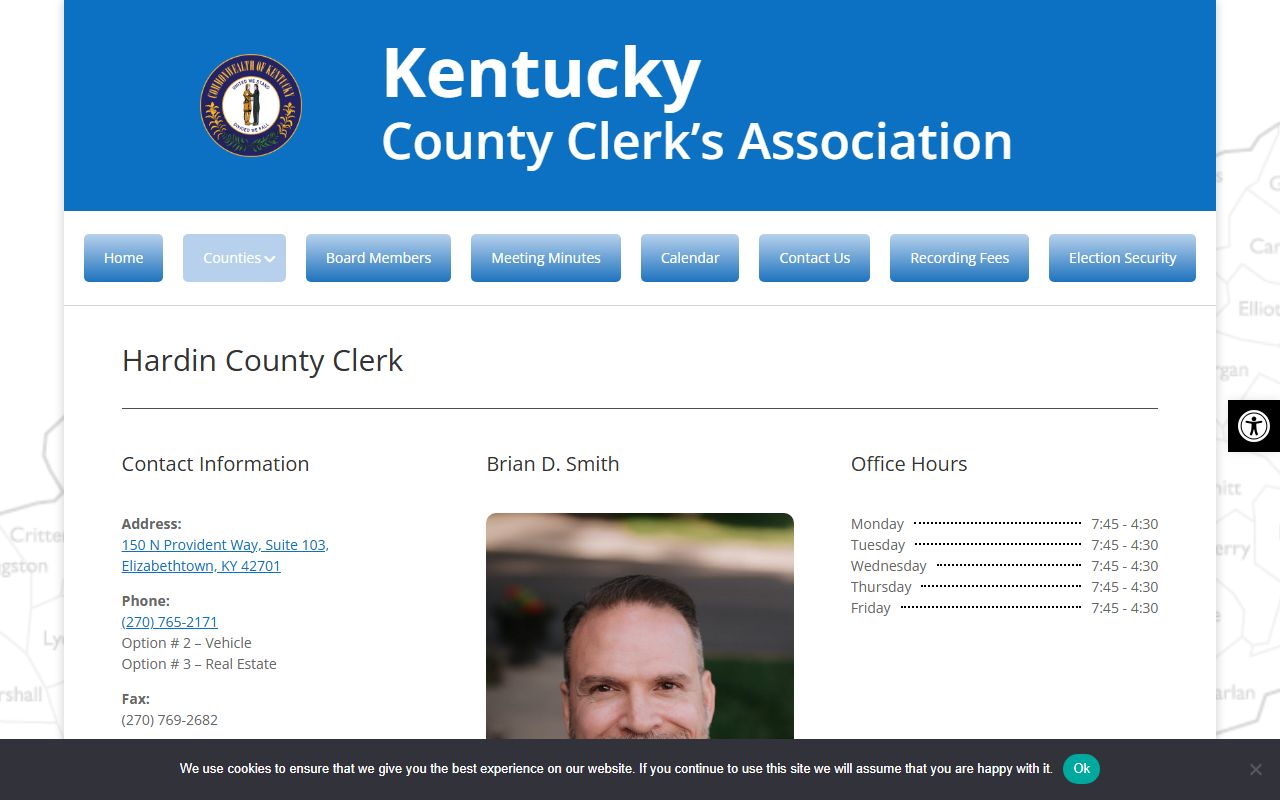 Hardin County Public Library genealogy research room