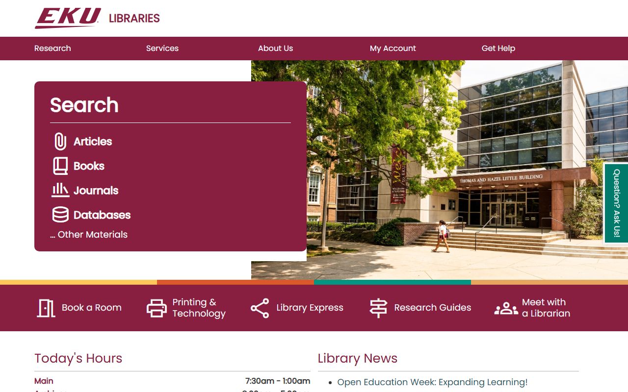 Eastern Kentucky University Library genealogy and family history collections